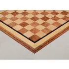 Signature Contemporary VI Luxury Chess board - OLMO BURL / BIRD'S EYE MAPLE - 2.5" Squares