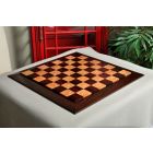 PRE-ORDER - Custom Contemporary Chess Board - African Palisander / Maple Burl - 2.5" Squares