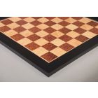 Vavona Burl, Genuine Ebony & Bird's Eye Maple Signature Traditional Chess Board