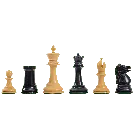 The Blackburne Series Luxury Chess Pieces - 4.4" King