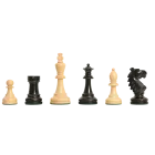 CLEARANCE - The Bohemian II Series Chess Pieces - 4" King 