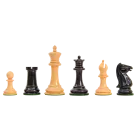 The Morphy Series Luxury Chess Pieces - 4.4" King
