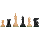 The Library Collection - The Zukertort Series Luxury Chess Pieces - 2.875" King