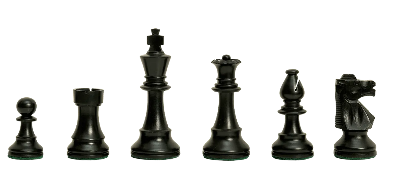 The Club Series Chess Pieces - 3.75 King