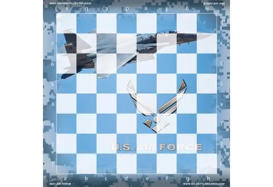 United States Air Force  - Full Color Vinyl Chess Board