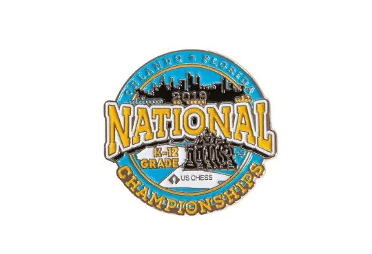 2019 K-12 National Championship Commemorative Pin