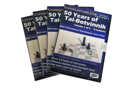 50 Years of Tal-Botvinnik - 4 DVD's - Chess Lecture - Volume 24