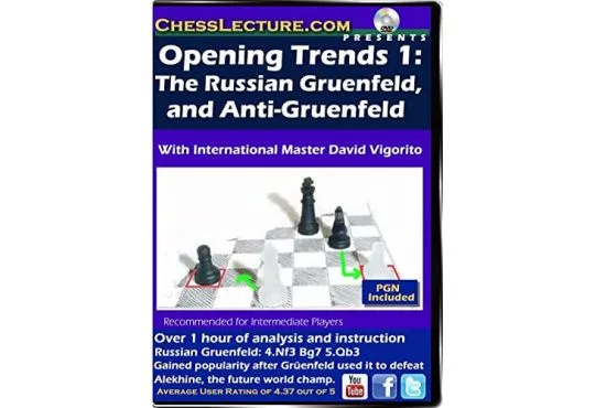 Opening Trends 1 - The Russian Gruenfeld and Anti-Gruenfeld - Chess Lecture - Volume 105