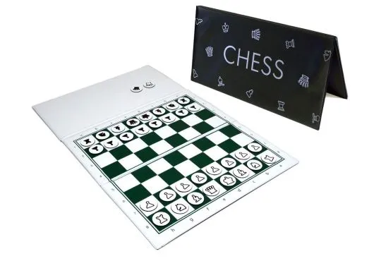 Checkbook Magnetic Travel Chess Set - 6" x 6" Board