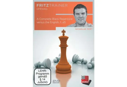 A Complete Black Repertoire versus the English, 1...e5 - Nicholas Pert