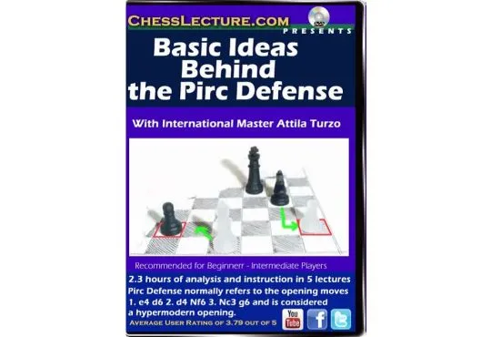 Basic Ideas Behind the Pirc Defense - Chess Lecture - Volume 97