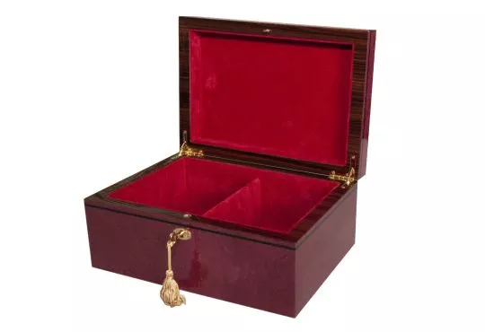 Signature Premium Chess Box - Redwood Burl 