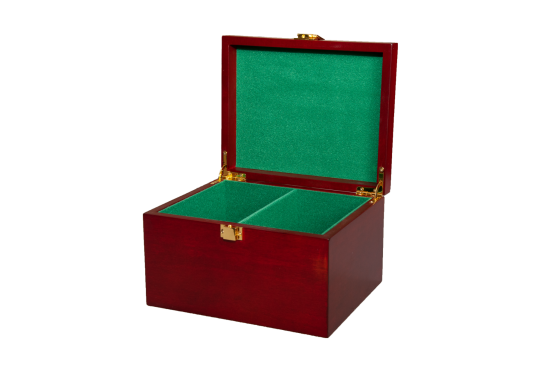 Red Mahogany Standard Chess Box