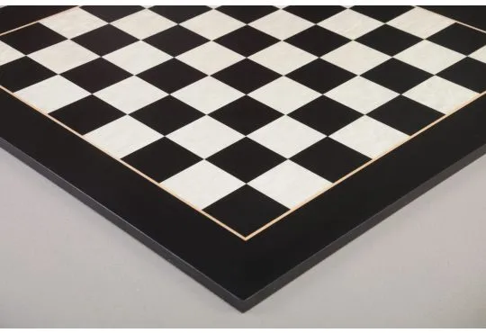 CLEARANCE - Blackwood and Maple Classic Traditional Chess Board - 2.5" Squares - Satin Finish