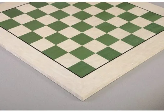 CLEARANCE - Maple and Greenwood Classic Traditional Chess Board - 2.5" Squares