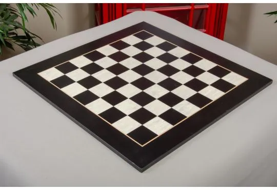 IMPERFECT - 2.25" - BLACK MATTE - CLASSIC Traditional Chessboard