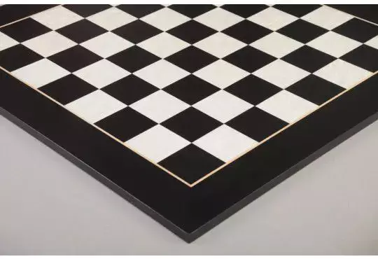 CLEARANCE - Blackwood and Maple Classic Traditional Chess Board - 2.5" Squares - Satin Finish