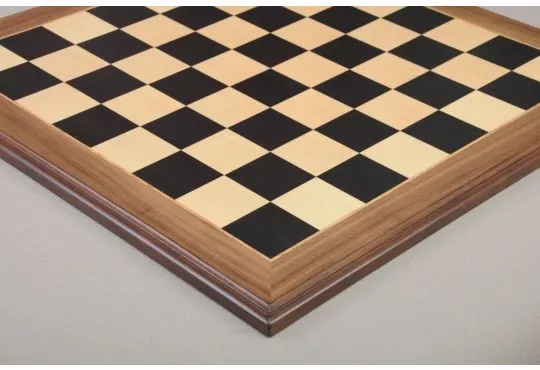 Ebony and Maple Superior Traditional Chess Board 