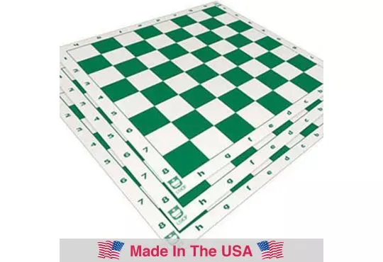 Standard Paper Tournament Chess Board - 2.25" Squares
