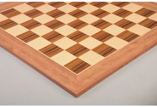 White Indian Rosewood and Maple Classic Traditional Chess Board
