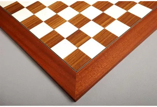 Indian Rosewood and Bird's Eye Maple Standard Traditional Chess Board