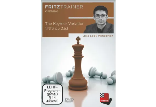 PRE-ORDER - FRITZ TRAINER - The Keymer Variation 1.Nf3 d5 2.e3