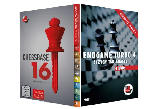 Chessbase 16 - Starter 2022 Edition PLUS Endgame Turbo 4