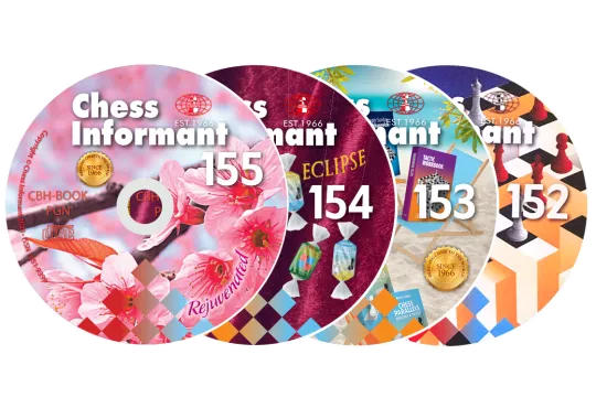 Chess Informant on CD - One Year (Four Issue) Subscription 