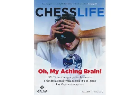CLEARANCE - Chess Life Magazine - March 2017 Issue 