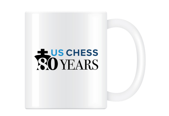 80 Years - US Chess Federation Coffee Cup