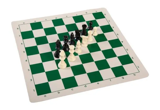 Analysis Chess Set & Board Combination