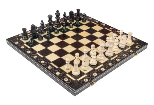 The Consul Chess Set - Black