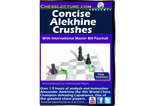 Concise Alekhine Crushes - Chess Lecture - Volume 110