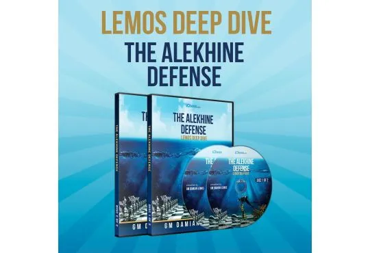 Lemos Deep Dive - #19 - The Alekhine Defense - GM Damian Lemos - 2 DVDs