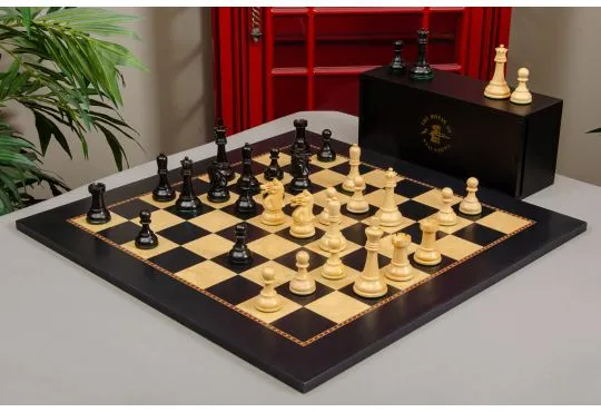 Analysis Chess Pieces and Cinch Chess Board Bag Combo