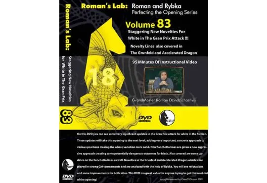 E-DVD ROMAN'S LAB - VOLUME 83 -Staggering New Novelties for White in the Gran Prix Attack