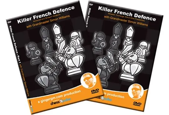 The Complete Killer French by GM Simon Williams - 2 Volumes