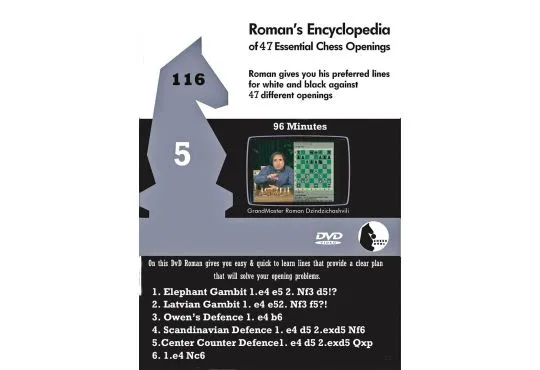 ROMAN'S LAB - VOLUME 116 - Encyclopedia of Chess Openings - PART 5