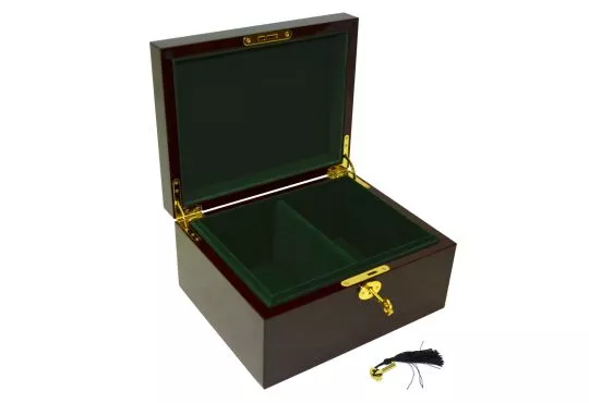 Ebony Wood Chess Box