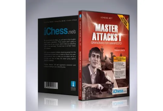 E-DVD - Master Attacks I - EMPIRE CHESS