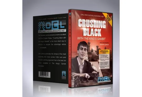 E-DVD - Crushing Black With the King's Gambit - EMPIRE CHESS