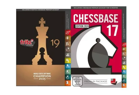 Fritz 19 + CHESSBASE 17 PREMIUM Edition 2024 Bundle