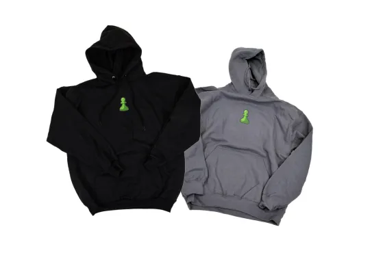 Chess.com Hoodie- Available in Black and Grey