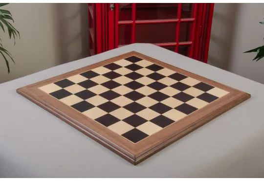 IMPERFECT - 2.25" - EBONY - Superior Traditional Chess Board