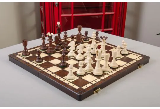 IMPERFECT - BROWN - ACE Chess Set & Board