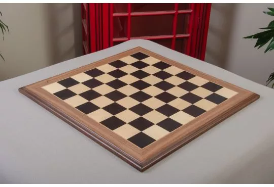 IMPERFECT - 2.25" - EBONY - Superior Traditional Chess Board