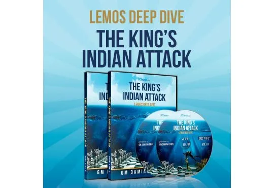 E-DVD - Lemos Deep Dive - #7 - The King's Indian Attack - GM Damian Lemos - Over 8 Hours of Content!