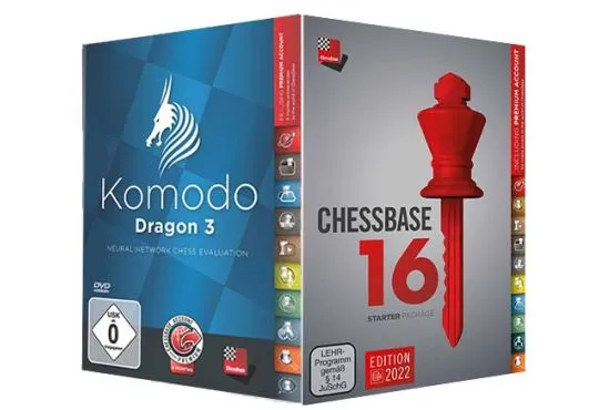 Komodo Dragon 3 and CHESSBASE 16 Starter Bundle