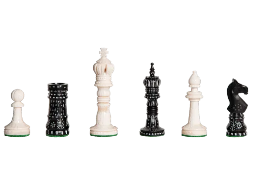 The Worthington Luxury Bone Chess Pieces - 4.0" King