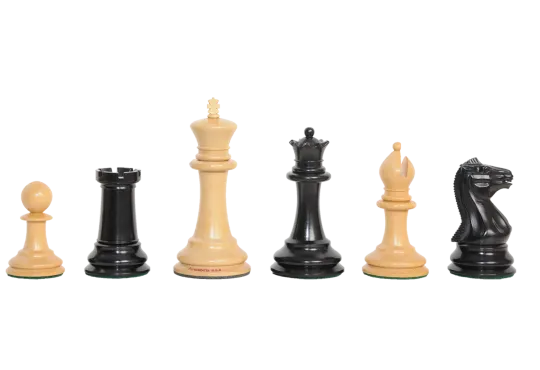 The Camaratta Collection - The 1850 Morphy Series Chess Pieces - 4.4" King